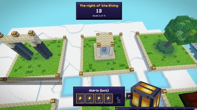 The Viewing: a build in its plot, its maker’s name and five lights to kindle for it, four lit gold.